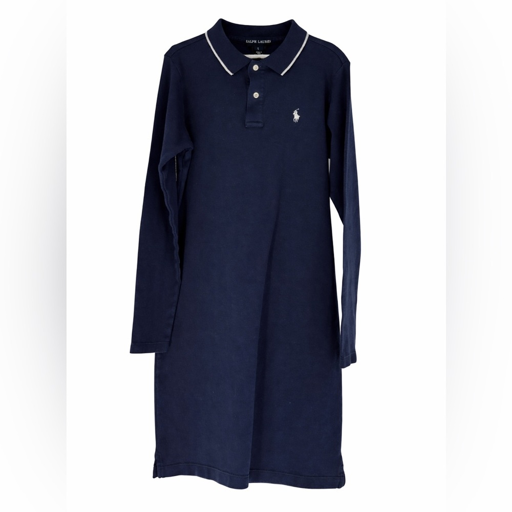 Polo Ralph Lauren Navy Collar Dress